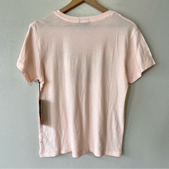 NWT Wildfox Sunshine Baby Keke Pink Salt Tee - Size: Small - Picture 2 of 5